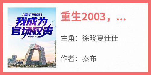 重生2003，我成为官场权贵！