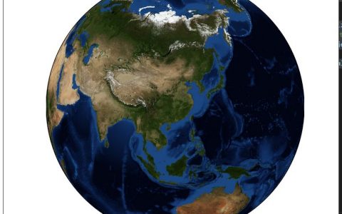 基于Python实现绘制属于你的世界地图